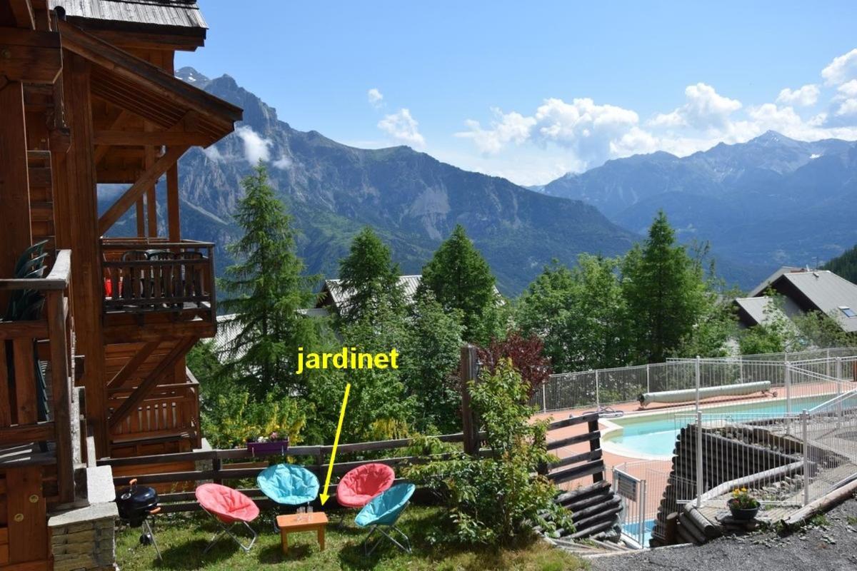 Les Petits Eterlous Appartement T3 36M2 A Puy St Vincent 1800 Alpes Du Sud 6 Personnes Parking Prive Couvert Puy-Saint-Vincent Exterior foto